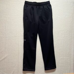 UNDER ARMOUR Women's Cologear Double Threat Track Pants Lined Black Size Small